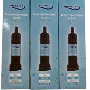 Dregust ICE2 F2WC9I1 Replacement Refrigerator Filters